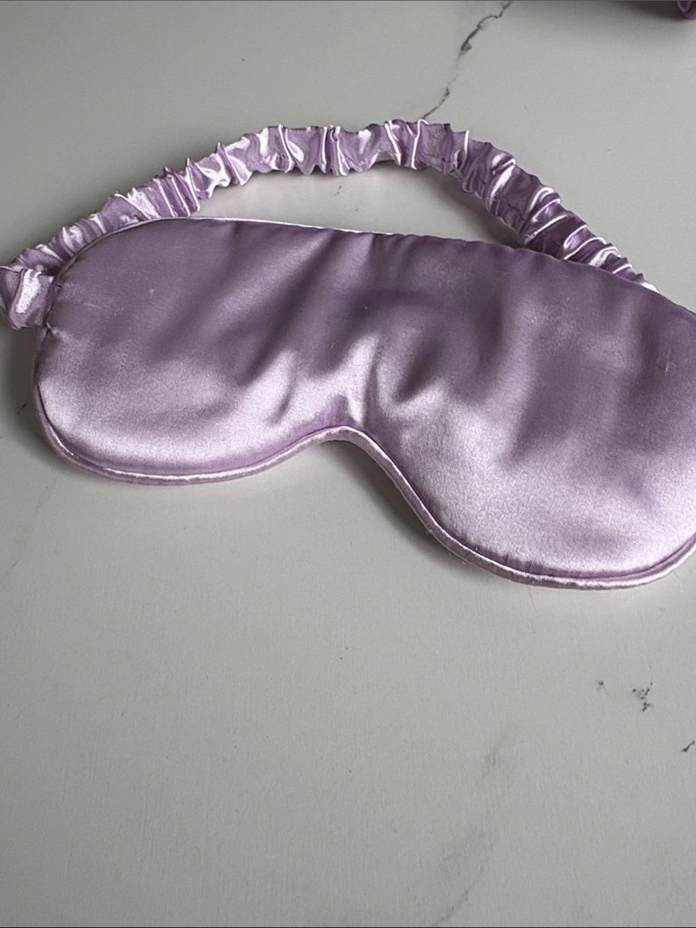 Silk-Like Lavender Sleep Mask - Luxurious Eye Mask
